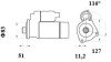 Стартер MAHLE MAHLE / KNECHT MS 891 (фото 2)