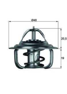 Термостат MAHLE MAHLE / KNECHT TX 1 83 D