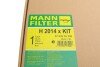 Фільтр масляний (к-кт) -FILTER MANN H 2014 X KIT (фото 9)