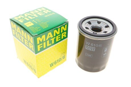 Фільтр масляний -FILTER MANN W 610/6