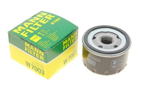 Оливний фільтр -FILTER MANN W7003