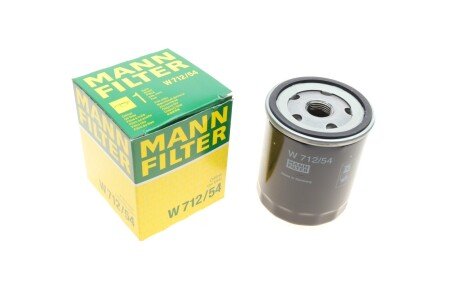 Фільтр масляний -FILTER MANN W 712/54