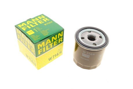 Фільтр масляний -FILTER MANN W 714/4