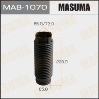 Пильовик амортизатора заднього (пластик) Subaru Forester (01-07), Impreza (02-07) (MAB-1070) MASUMA MAB1070