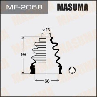 Пильовик ШРКШ внутрішнього Mitsubishi Lancer (00-07) (MF-2068) MASUMA MF2068