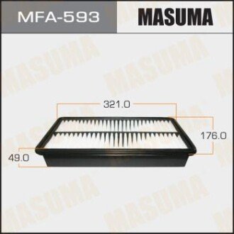 Фільтр повітряний (MFA-593) MASUMA MFA593