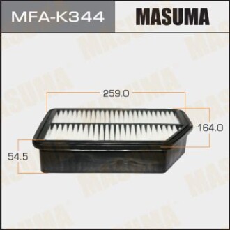 Фільтр повітряний A9323 HYUNDAI/IX35 (MFA-K344) MASUMA MFAK344