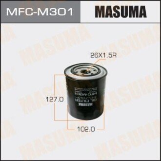 Фільтр масляний Mitsubishi L200 (05-), Pajero Sport (09-15) D 2.5 (MFC-M301) MASUMA MFCM301