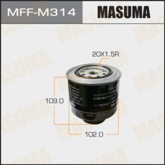 Фильтр топливный MITSUBISHI L200 / KA4T, KB4T (05-) MASUMA MFFM314