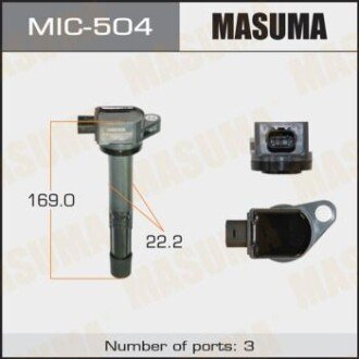 Котушка запалювання (MIC-504) MASUMA MIC504