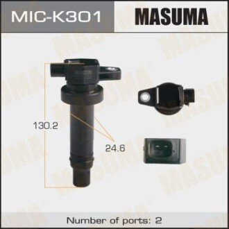 Котушка запалювання Hyundai Elantra, I30 1.4, 1.6 (-12) (MIC-K301) MASUMA MICK301