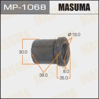 Втулка ресорна нижня (Кратно 2) Toyota Hilux (05-15) (MP-1068) MASUMA MP1068