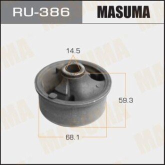 Сайлентблок переднього нижнього важеля задній Toyota Corolla (00-07), Prius (03-11) (RU-386) MASUMA RU386