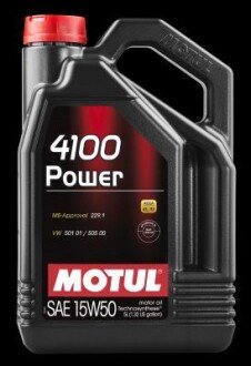 4100 Power SAE 15W50 (5L) MOTUL 100273