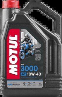 3000 4T SAE 10W40 (4L) MOTUL 107693