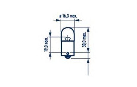 171863000 Лампа R5W HEAVY DUTY 24V 5W BA15s |AUXILIARY LAMPS| (10шт) HD NARVA 17186