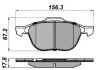 Гальмівні колодки пер. Focus/C-Max/Kuga 03- National NP2002 (фото 2)