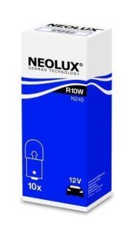 Автолампа R10W BA15s 10 W белая NEOLUX N245