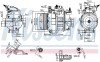 Компресор кондиціонера NIS NISSENS 890 250 (фото 8)