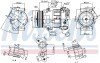 Компресор кондиціонера NIS NISSENS 890324 (фото 6)