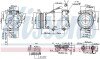 Компресор кондиціонера NISSENS 89234 (фото 6)