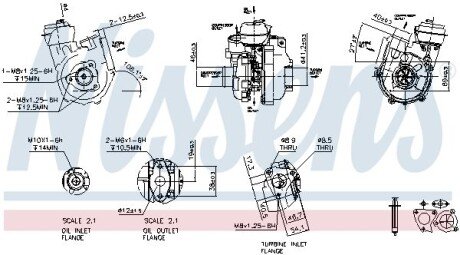 Турбокомпресор NI NISSENS 93223