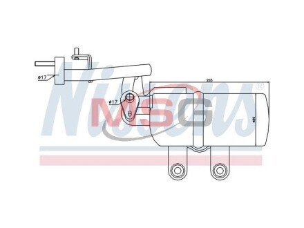 Осушувач кондиціонера NISSENS 95332