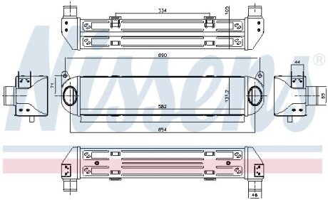 Інтеркулер NIS NISSENS 96243