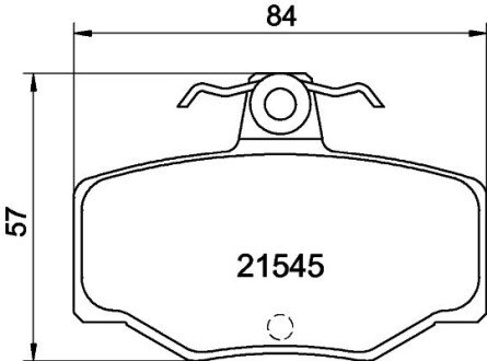 Колодки гальмівні дискові задні Nissan Almera 1.5, 2.2 (03-) NISSHINBO NP2050