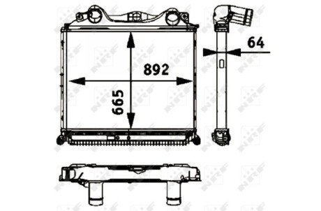 Інтеркулер NRF 30205