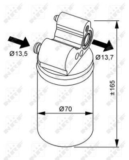 Осушувач кондиціонера NRF 33313