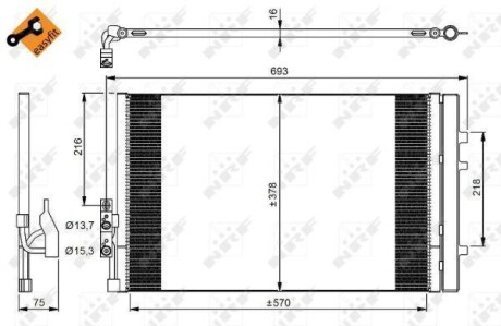 Конденсатор NRF 350036