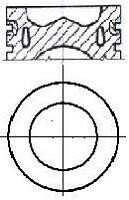 Поршень NU NURAL 87-432205-00