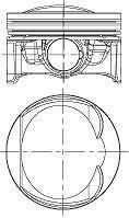 Поршень NURAL 87-435100-00