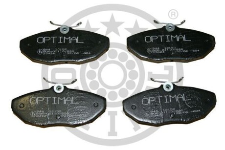 Гальмівні колодки дискові Optimal BP-12152 (фото 1)