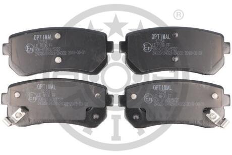 Гальмівні колодки дискові Optimal BP-12354 (фото 1)