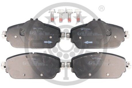 Гальмівні колодки дискові Optimal BP-12652