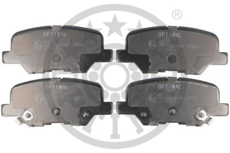 Гальмівні колодки дискові Optimal BP-12675