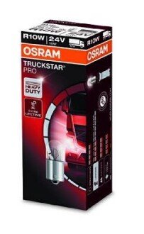 Автолампа R10W BA15s 12,5 W прозрачная OSRAM 5637TSP