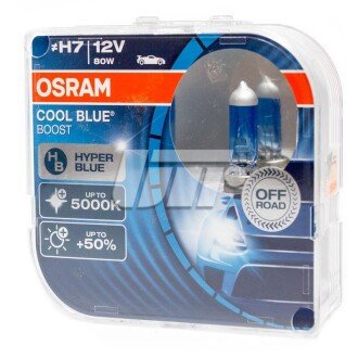 ЛАМПА H7 12V 55W PX26d Box Silverstar 2.0 NIGHT BREAKER SILVER - заміна на 62210CBB-2HB OSRAM 62210CBB-HCB