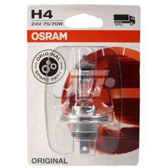 ЛАМПА H4 12V 60W P43t Box CBI NEXT GEN - знято з виробництва OSRAM 64196-01B