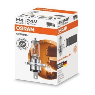 ЛАМПА H4 24V 75W P43t FS HEAVY DUTY OSRAM 94196