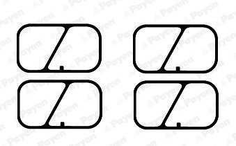 Комплект прокладок гумових Payen HA5073