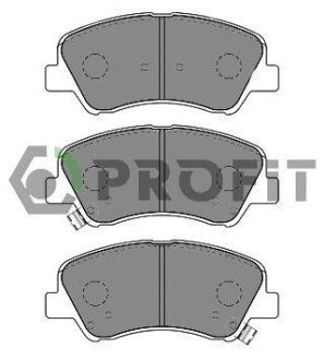 Колодки гальмівні дискові PR PROFIT 5000-0625 (фото 1)