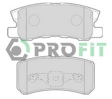 Колодки гальмівні дискові PR PROFIT 5000-1604