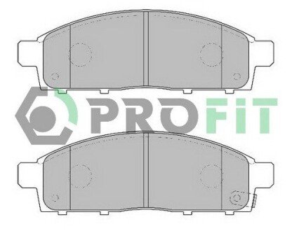 Колодки гальмівні дискові PROFIT 5000-2016