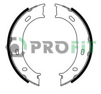 Колодки гальмівні барабанні PR PROFIT 5001-0624