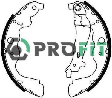 Колодки гальмівні барабанні PR PROFIT 5001-4031