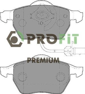 Колодки гальмівні дискові PROFIT 5005-1717