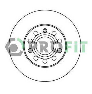 Диск гальмівний PR PROFIT 5010-1276